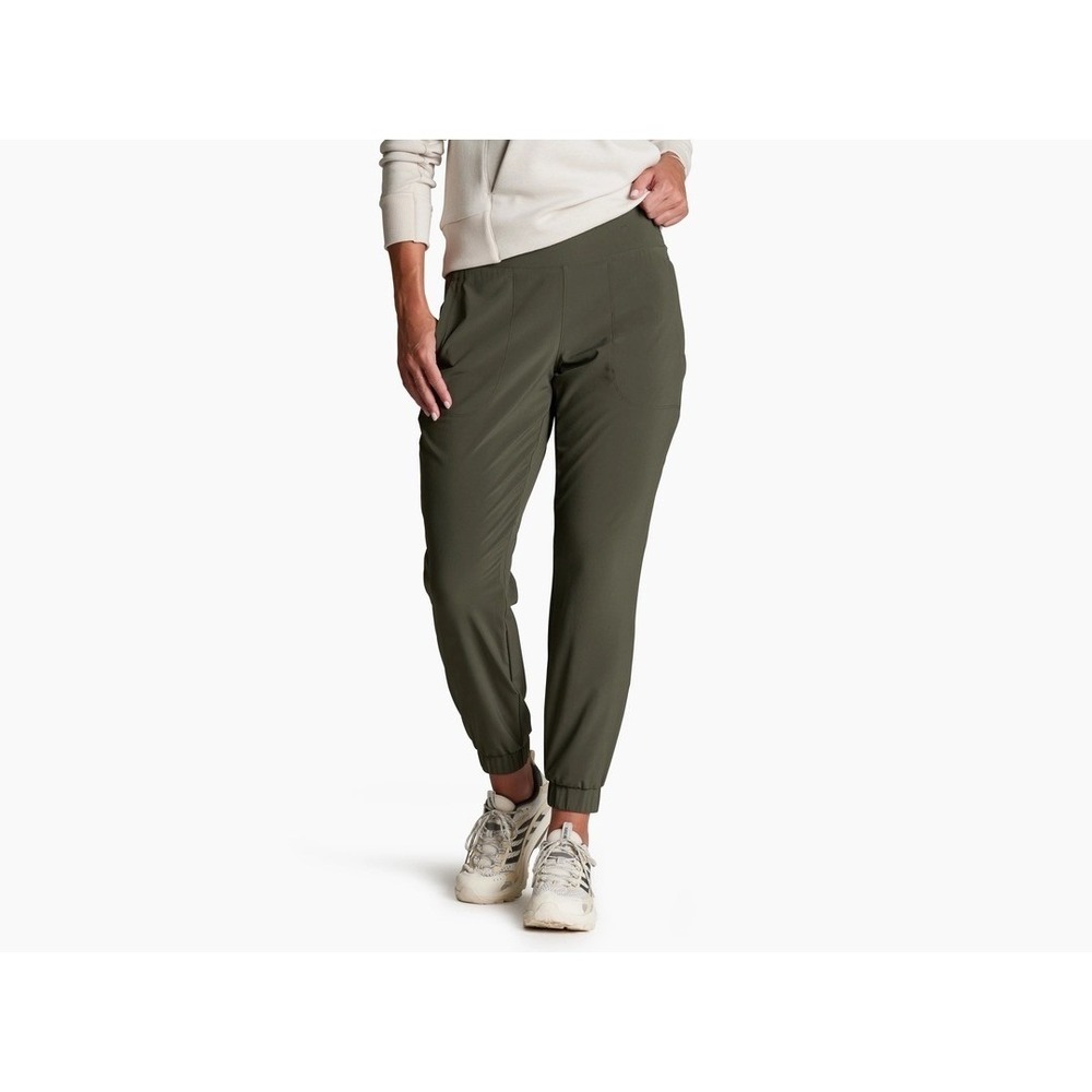 KUHL Vantage Lined Joggr Women's Pant Green Olive Utility UV 50+ Bottoms | Small
